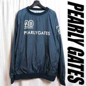 パーリーゲイツ PEARLY GATES 20周年記念！限定スニードジャックシャツ ピステ ナイロンウインドブレーカージャケット モックシャツ 110911