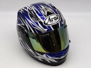 Arai アライ SUPER RAPIDE SR Stella スーパー ラパイド ステラ 青 フルフェイスヘルメット Lサイズ