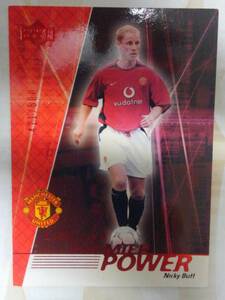 】UD 2002 ManchesterUnited】№55/Nicky Butt●500枚限定 パラレルカード