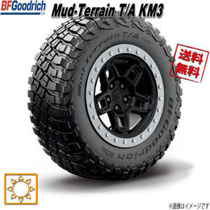 265/60R18 LT 119/116Q LRE 1本 BFグッドリッチ マッドテレーン MUD TERRAIN T/A KM3 ブラックレター