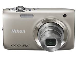 【中古】NikonデジタルカメラCOOLPIX S3100 シャンパンシルバー S3100SL