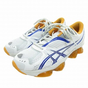 アシックス asics × キコ コスタディノフ Kiko Kostadinov GEL-QUANTUM ZIENTZIA ジエントジア スニーカー ホワイト/ブルー 27.0cm