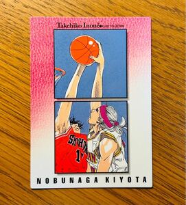 スラムダンク BANDAI 1998 カードダス マスターズ 井上雄彦 INOUE TAKEHIKO ILLUSTRATIONS SLAMDUNK NOBUNAGA KIYOTA No.63