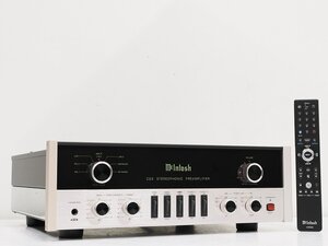 ■□McIntosh C22V 真空管 プリアンプ マッキントッシュ 正規品 元箱付□■027716004m□■