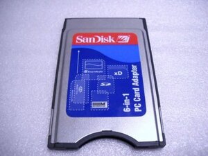 SanDisk 6-in-1 PC Card Adapter SDAD-67