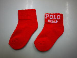 NY/新/即☆POLO Ralph Lauren/ラルフローレン☆ ボーイズ/ソックス/靴下 13-14ｃｍ/デザインD