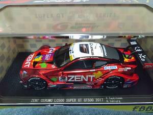 1/43 EBBRO 2017年スーパーGT　ZENT CERUMO LC500#38 立川祐路、石浦宏明