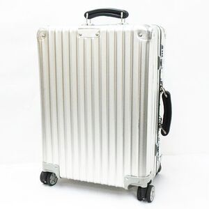 ■ RIMOWA リモワ CLASSIC CABIN クラシック キャビン ジュラルミン キャリーバッグ キャリーケース 36L 972.53.00.4 シルバー ★2647