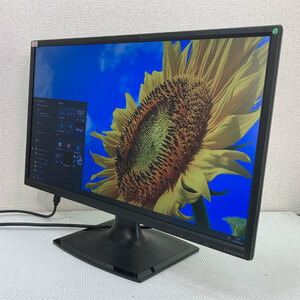 中古 ワイド液晶モニター ★ I-ODATA LCD-MF243EDB-B2 21.5インチワイド 解像度:1920×1080 フルHD VGA/DVI 電源ケーブル付