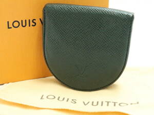 ルイヴィトン タイガライン　エピセア　緑　コインケース 　ポルトモネ・キュベット　M30374　 LOUIS VUITTON　18688309