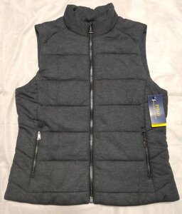 未使用品 ★RALPH LAUREN ラルフローレン PERFORMANCE パフォーマンス★ ジップアップ ベスト 中綿 サイズL グレー 表記定価28,000円 02337