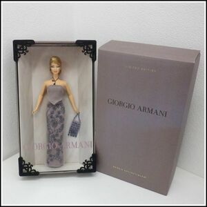 上B-4【入手困難】アルマーニ コラボ バービー人形 マテル LIMITED EDITION 現状品★GIORGIO ARMANI