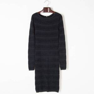 美品 alice+olivia アリス&オリビア ニット ワンピース 黒 S