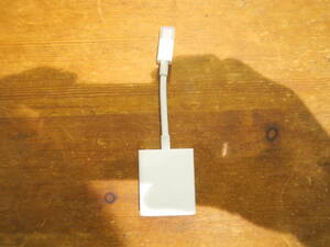 動作確認済み■Apple A1307 Mini DisplayPort - VGAアダプタ■中古