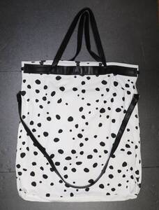 定価26000 新品 本物 KMRii トート バッグ Polka Dot Tote/L 1902-BG08 F ケムリ 7151