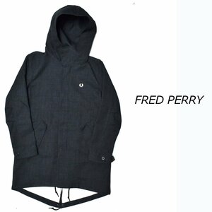 定価37800円 FRED PERRY フレッドペリー モッズコート フィッシュテールパーカー BONDED FISHTAIL PARKA F2526 メンズ M820689