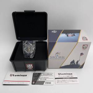 ko1116/05/79 動確済 ギャラ付 LUMINOX Ref.3255.CB.NSF ルミノックス 腕時計 ネイビーシールズ NAVY SEAL FOUNDATION 3250 SERIES