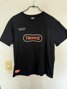 FINESIXXX ファインシックスTシャツ　tee ブラック　Lサイズ　ボックスロゴ