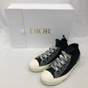 Christian Dior クリスチャン・ディオール ハイカットスニーカー DC サイズ37 1/2 箱付き【DAALA013】