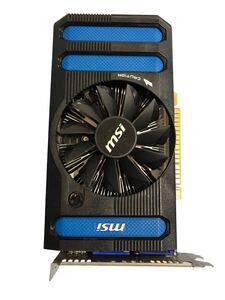 【中古】グラフィックボード msi N550GTX-Ti ARMOR 1G 管理番号G85