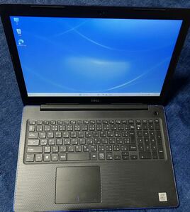 DELL inspiron 3593 Core(TM) i7-1065G7 CPU 8GB 512GB P75F013 中古動作品