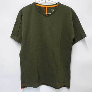 【中古】マムート ZUN Tシャツ 半袖 M カーキ 1017-01420 メンズ MAMMUT