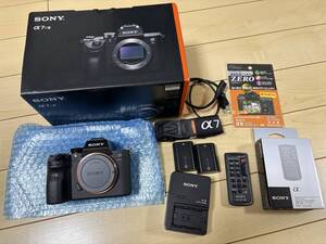 SONY α7R III ILCE-7RM3 極美品　総レリーズ3200回