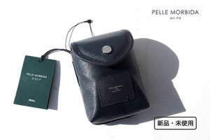 送料無料★新品｜未使用｜ペッレ モルビダ｜pelle morbida GOLFスコープケース｜PG008｜NAVY