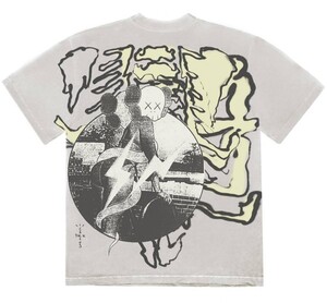 新品 Sサイズ CACTUS JACK KAWS FOR FRAGMENT TEE TRAVIS SCOTT カクタスジャック フラグメント カウズ Tシャツ トラヴィス コラボ HF