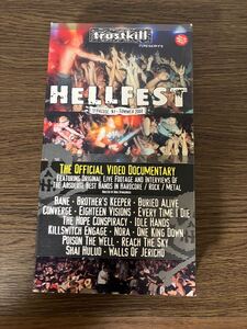 HELLFEST SYRACUSE,NY-SUMMER 2000 trustkill VHS HARD CORE ハードコア　メタル　shai hulud converge poison the well 他多数