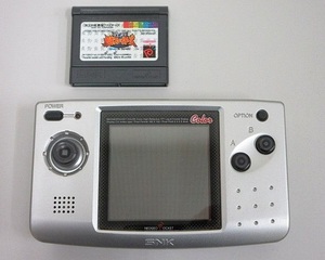 560◇SNK NEOGEO POCKET COLOR/ネオジオポケット カラー 本体＋頂上決戦最強ファイターズ ジャンク/電源OK！読込不可！