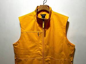 送料無料即決 新品 正規品 USA/UK/EU限定 The North Face ノースフェイス ストレッチ ナイロンベスト US-S YELLOW NYLON VEST