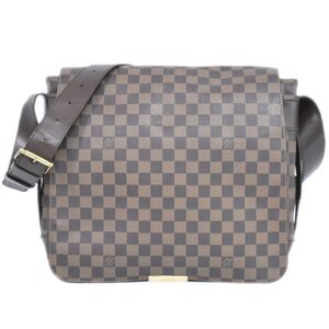 本物 ルイヴィトン LOUIS VUITTON LV バスティーユ ダミエ エベヌ ショルダーバッグ メッセンジャーバッグ ブラウン N45258