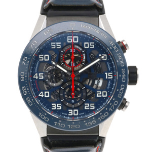 タグホイヤー カレラ キャリバーホイヤー01 腕時計 時計 ステンレススチール CAR2AIN 自動巻き メンズ 1年保証 TAG HEUER 中古