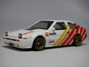 ホットウィール (白赤) トヨタ AE86 スプリンター トレノ ＜ルース＞ Hot Wheels 