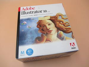 SW053●Adobe Illustrator 10/Macintosh/mac os/macos　イラストレーター ソフト