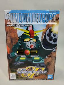 ガンダムレオパルド SDガンダム BB戦士 GジェネレーションF 機動新世紀ガンダムX バンダイ 開封済中古未組立プラモデル レア