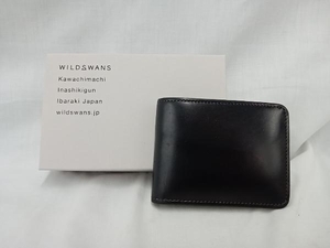 WILDSWANS ワイルドスワンズ/二つ折り財布/ブラック