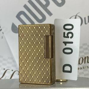 1000円スタート S.T.デュポン S.T.DuPont LINE1 ライン1 ローラー ガスライター ゴールド D0150