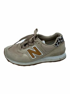 NEW BALANCE◆WL574/ベージュ/23.5cm/BEG