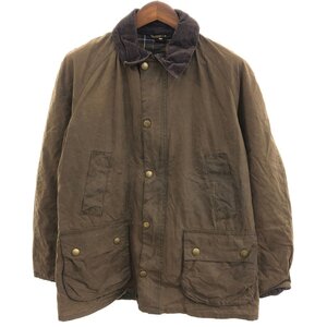 Barbour バブアー ASHBY アシュビー オイルドジャケット ユーロ ブラウン (メンズ L) Q0899