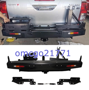 TOYOTA トヨタ・HILUX REVO GUN125 2015-2020 バックドア リアバンパー スチール 1P