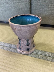 戸0802 鉢 盆栽鉢 植木鉢 陶器　レトロ　置物　時代物　美品