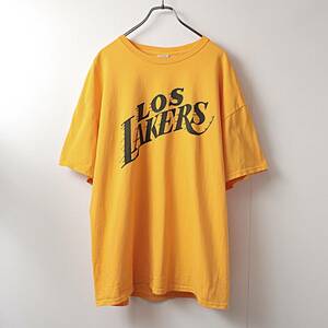 Los Angeles Lakers レイカーズ 両面プリント Tシャツ 古着