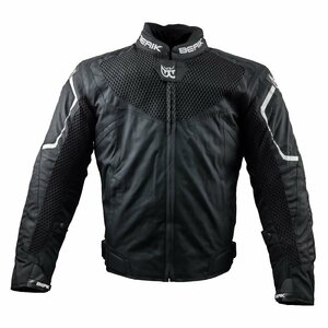 サンプル品 BERIK ベリック メッシュ ナイロンジャケット 3305 BLACK 52サイズ 夏 バイクウェア 【バイク用品】