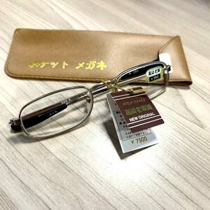 ☆未使用保管品　老眼鏡　眼鏡　高級老眼鏡　定価7500円　セイカ　ケース付き　+350
