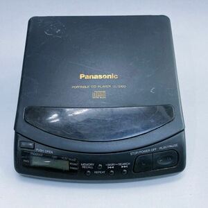 CW88 通電OK Panasonic SL-S100 ポータブルCDプレーヤー CDウォークマン パナソニック ブラック