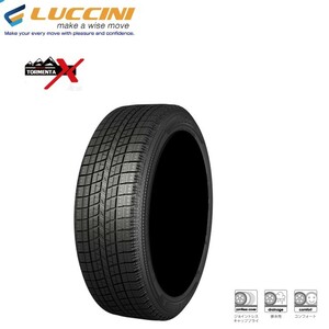 送料無料 ルッチーニ スノー スタッドレス LUCCINI TORMENTA X TORMENTA X トルメンタ X 165/55R14 72Q 【2本セット 新品】