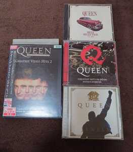 QUEEN(クイーン)ベストアルバム CD +ベストアルバム+アルバム CD+2DVD 計4枚セット