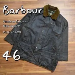 Barbourバブアー 90s英国製MOORLAND オイルドジャケットXL